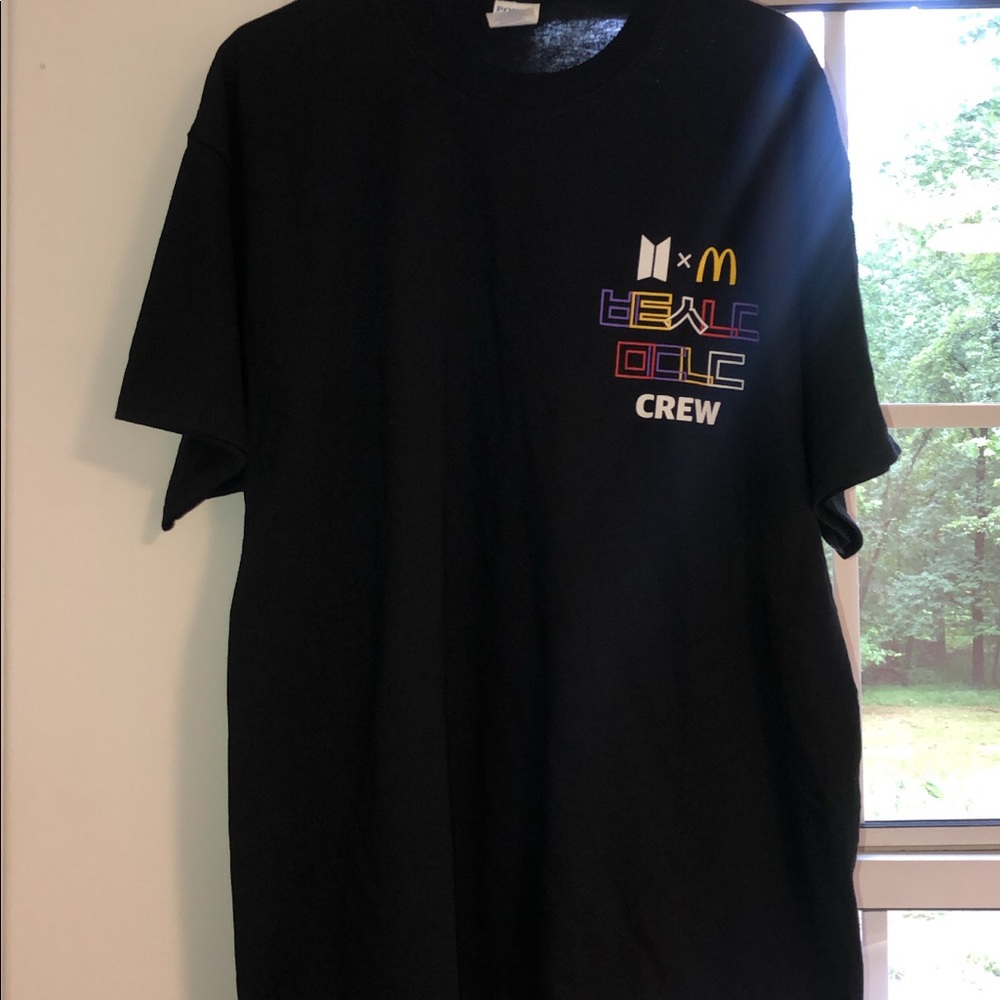 BTS MCDONALDS TSHIRT!! Sizes:S, M, L, XL